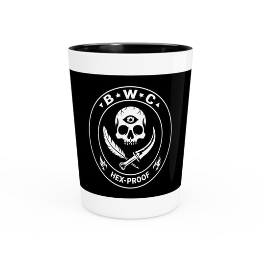 Hex-Proof Shot Glass – Bitchy Witch Club