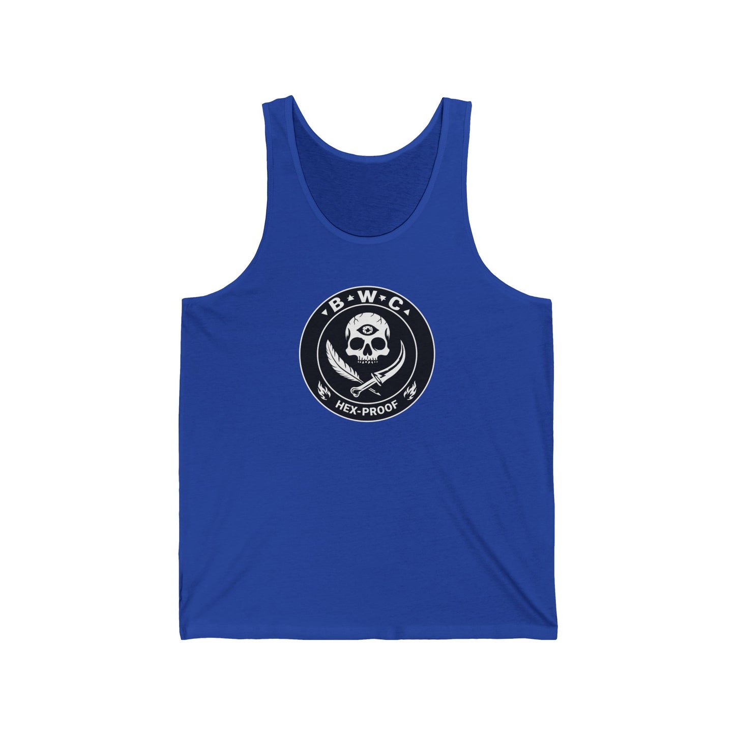 Unisex Hex-Proof Jersey Tank Top – Bitchy Witch Club