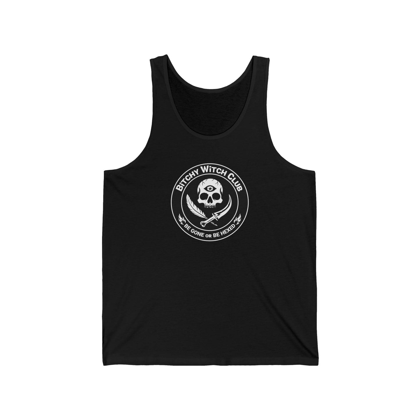 Official Unisex Jersey Tank Top – Bitchy Witch Club