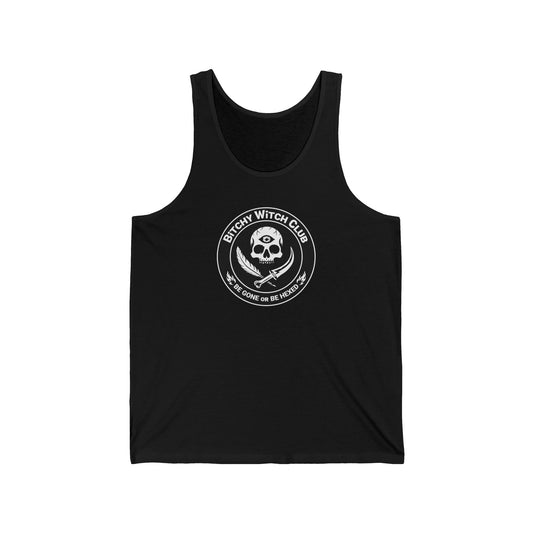 Official Unisex Jersey Tank Top – Bitchy Witch Club