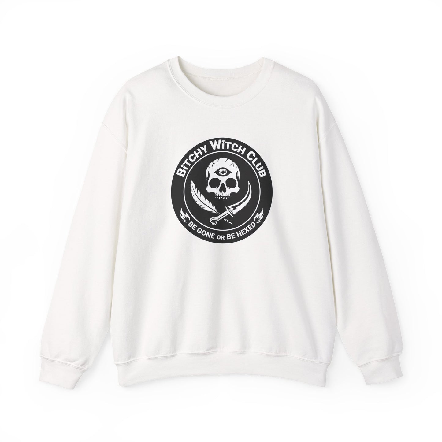Official Unisex Crew Neck Sweatshirt - Bitchy Witch Club