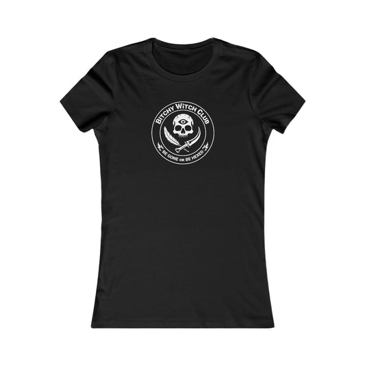 Ladies Official Slim-Fit T-Shirt - Bitchy Witch Club (CA)