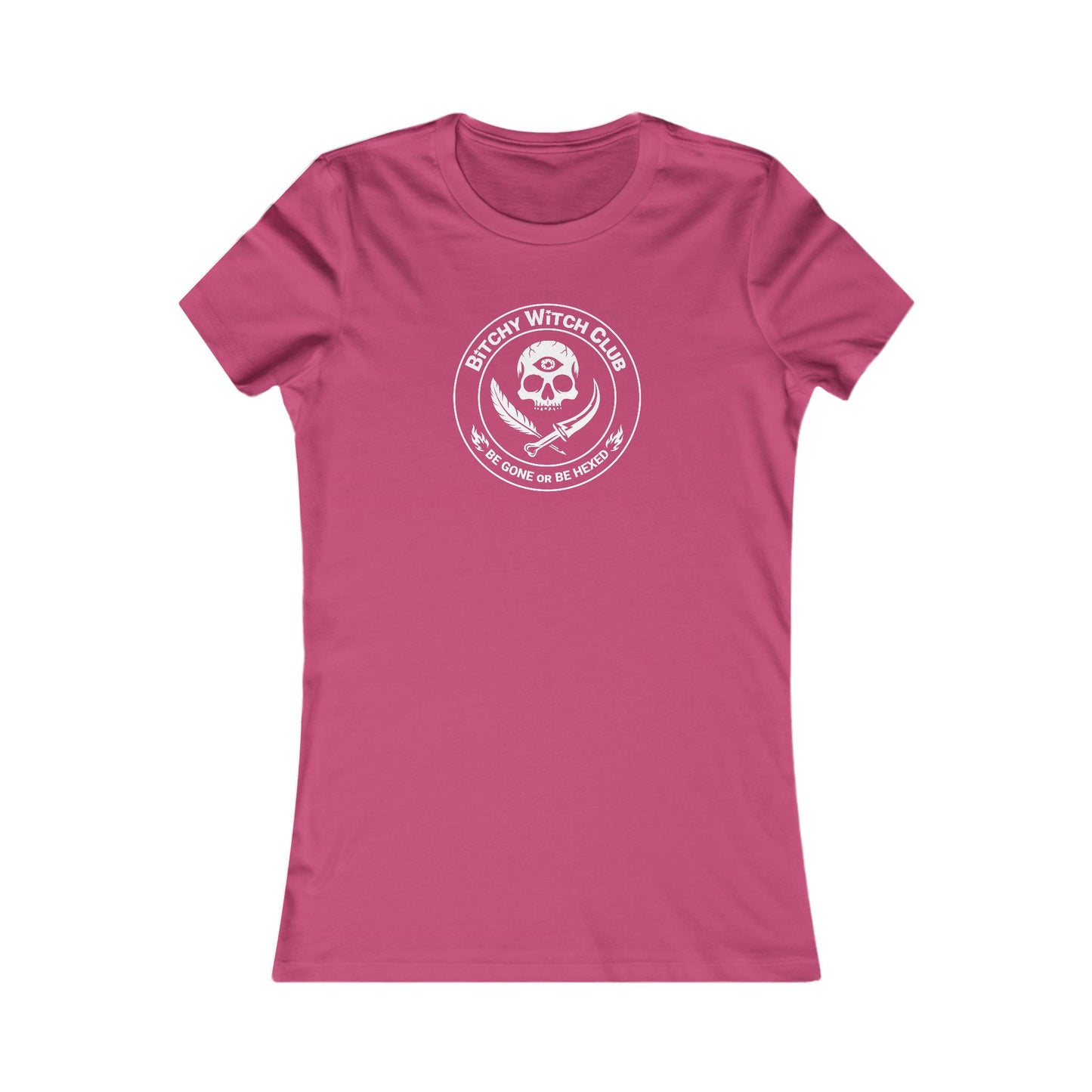 Ladies Official Slim-Fit T-Shirt - Bitchy Witch Club (CA)